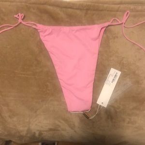 Amalia tie up bikini bottoms